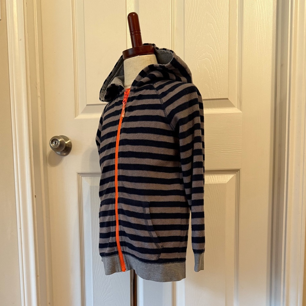 Mini Boden Jersey Hooded Jacket Kids Youth Size 6-7